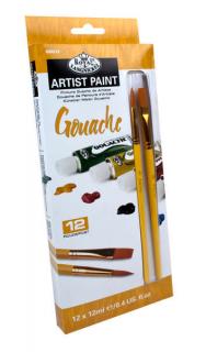 Gouache ARTIST Paint 12x12ml  (festőszett Royal &amp; Langnickel )