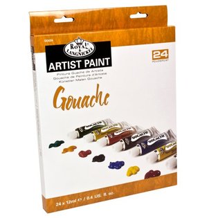 Gouche  ARTIST Paint 24x12ml  (festőszett Royal &amp; Langnickel )