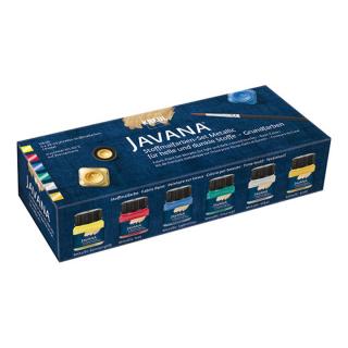 JAVANA metalik hatású textilfesték készlet (Textilfesték)