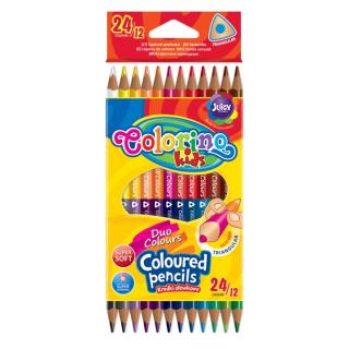 Kétoldalas Colorino színező ceruzák