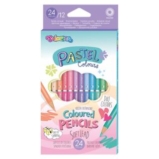 Kétoldalas pasztell Colorino ceruzák