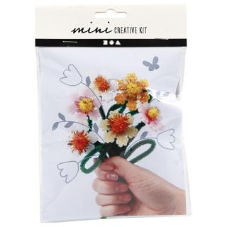 Kreatív készlet Mini Creative Kit - Flowers (kreatív készlet)