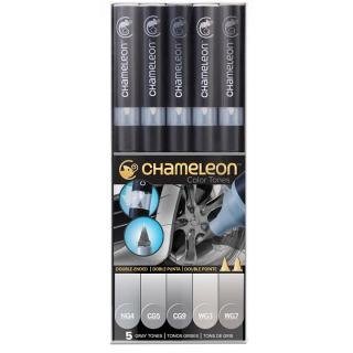 Marker szett Chameleon 5 darab - Gray Tones (marker Chameleon )