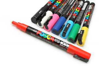 Marker UNI POSCA JUMBO PC-5M | különböző színek (tartós)