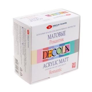 Matt akilfesék szett Decola 9x20 ml/ különböző készletek
