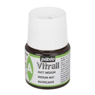 Matt médium Pebeo Vitrail 45 ml (Vitrail médium matt)