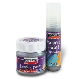 Metál textilfesték- 20 ml (textilfesték PENTART)