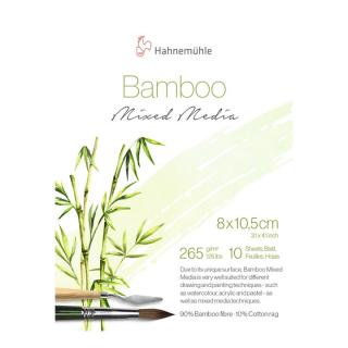 MINI BAMBOO block HAHNEMÜHLE Vegyes média 10.5x8 cm