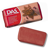 Modellező massza DAS - TERRACOTA 500g (terracota)