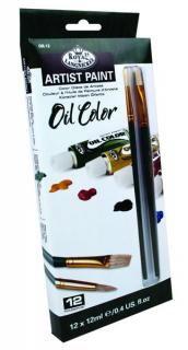 Olajfestékek ARTIST Paint 12x12ml (festőszett Royal &amp;)
