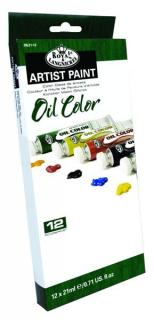 Olajfestékek ARTIST Paint 12x21ml (festőszett Royal &amp;)