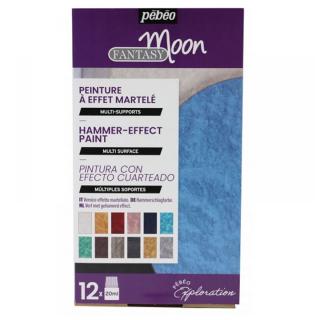 Pebeo Fantasy Moon Hammer effekt készlet / 12 x 20 ml (Pebeo)