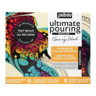 Pebeo készlet Ultimate Pouring (Kész festékek pouring)