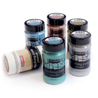 Repesztő paszta metallic Pentart 100 ml | különböző színek