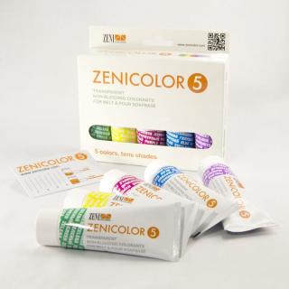 Szappanfestékek Zenicolor 5 db (Szappanfestékek )