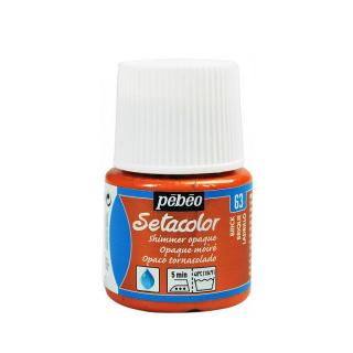 Textilfesték Pebeo Setacolor Opaque Shimmer [metalikus] 45 ml | különböző színek