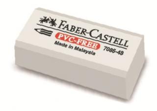 Vinyl radír 7086-48 celofánban (Faber Castel - Radír)