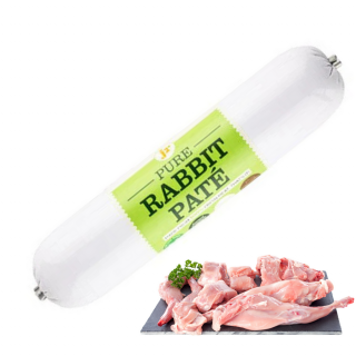 100% nyúl húsrolád 400 g, JR Pet Products