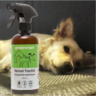 Baktériumkultúrás fekhely, kennel és kutyaól szagtalanító spray 500 ml - Greenman