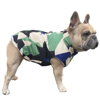 Free Dogs bélelt kutyakabát, zöld, 5XL-es