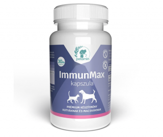 ImmunMax kapszula a kutyák, macskák immunitásának erősítéséért, 30 db kapszula - PETAMIN