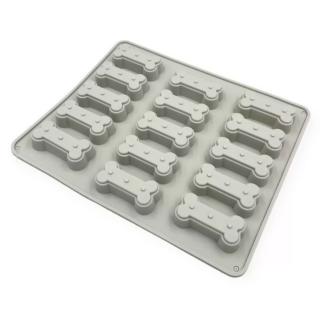 Mini csont készítő szilikon forma, 23,5×28 cm, 15db