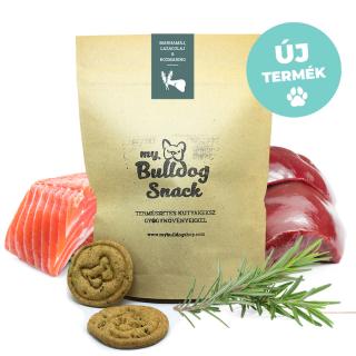 My Bulldog Snack – természetes kutyakeksz gyógynövényekkel, marhamáj-lazacolaj-rozmaringos