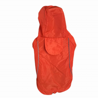 NUNBELL EXTRA Kutya esőkabát, narancssárga, XL-es