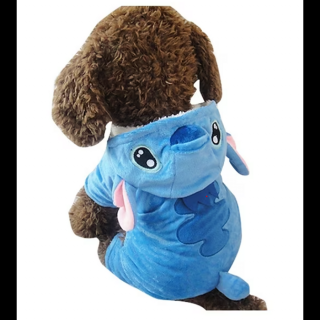 Stitch kutya fürdőköpeny/törölköző, S-es