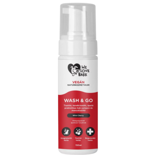 We Love Bark WashGo prebiotikus víz nélküli kutyasampon