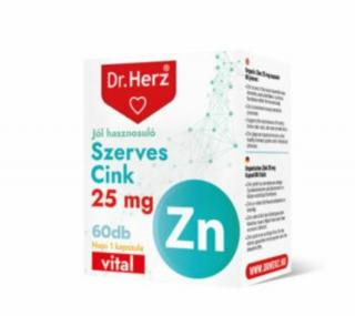 Dr.Herz Szerves Cink tabletta 60db