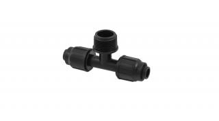 POLIEXT kúpos T-idom 16xK3/4"x16 167.