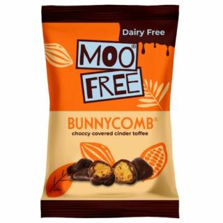 Moo Free Choccy Rocks Bunnycomb drazsé 35g