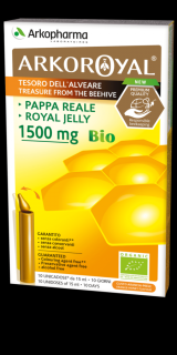Arkoroyal 1500 mg cukormentes méhpempő 10x15ml