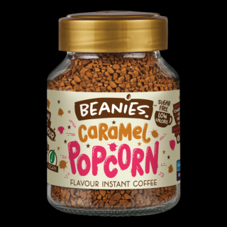 Beanies Karamell- popcorn ízű instant kávé 50 g