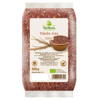 BioMenü BIO VÖRÖS RIZS 500 g