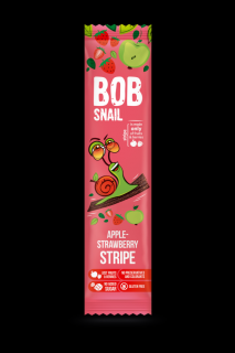 Bob Snail Gyümölcsszelet Alma-eper 14 g