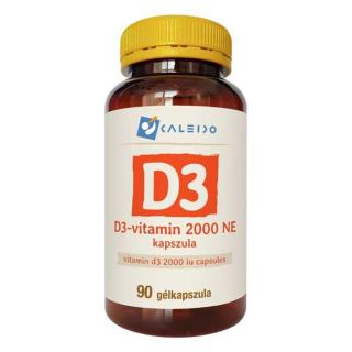 Caleido D3-VITAMIN 2000 NE gélkapszula 90 db