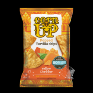 Corn Up Tortilla chips Cheddar sajt ízű 60 g
