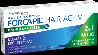 Forcapil Hair Activ Hajhullás elleni tabletta 90 db