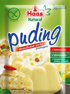 Haas Natural Oroszkrém torta pudingpor 40 g