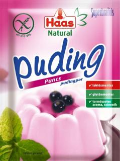 Haas Natural puncs pudingpor 40 g