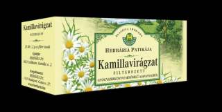 Herbária Kamillavirágzat (Matricariae flos) filteres