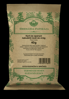 Herbária Kerti és spanyol kakukkfű levél és virág (Thymi herba) 40 g