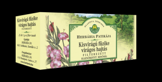 Herbária Kisvirágú füzike virágos hajtás (Epilobii herba) filteres