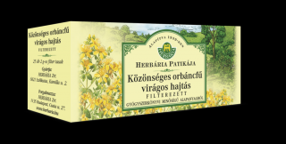 Herbária Közönséges orbáncfű virágos hajtás (Hyperici herba) filteres