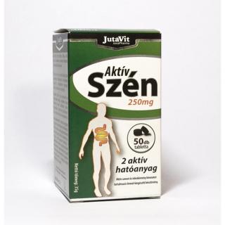 JutaVit Aktív Szén 250mg - 50 db