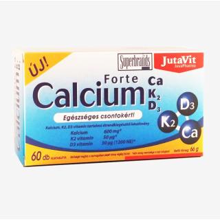 JutaVit Calcium Forte Ca/K2/D3 - 60 db
