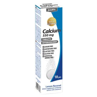 JutaVit Calcium pezsgőtabletta 550mg - 16 db