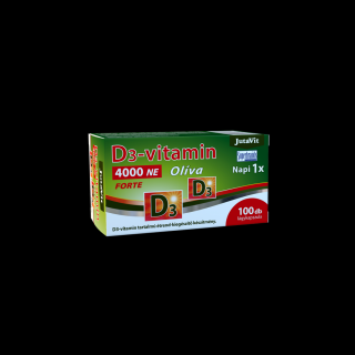 JutaVit D3-vitamin 4000NE (100µg) Olíva Forte - 100 db É-K.